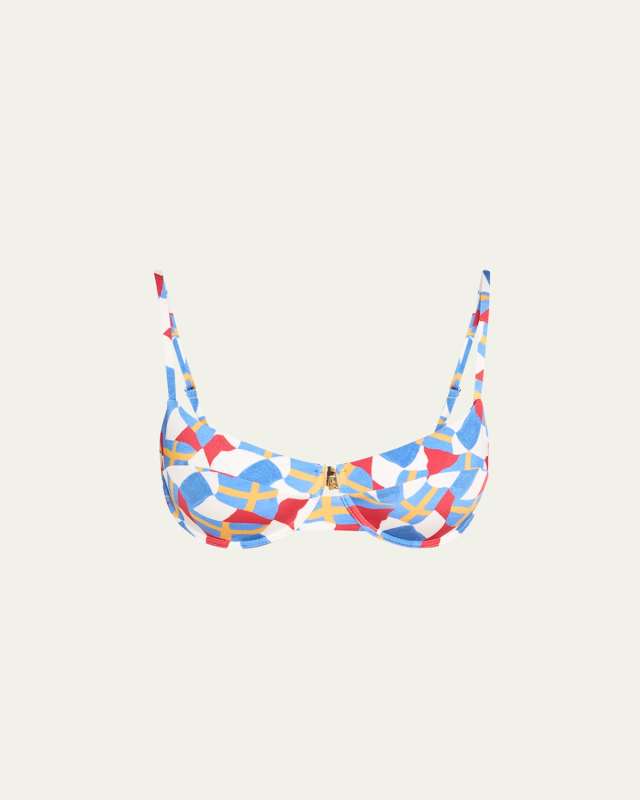 Flags Mustique Bikini Top